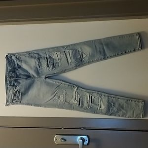 American Eagle distressed skinny jeans